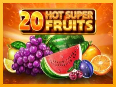 20 Hot Super Fruits gaming machine for money