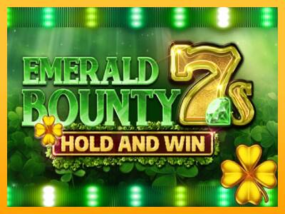 Emerald Bounty 7s Hold and Win gaming machine for money