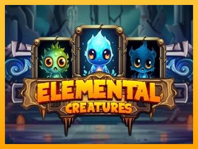 Elemental Creatures gaming machine for money