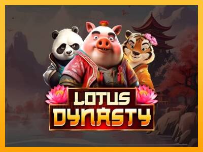 Lotus Dynasty gaming machine for money