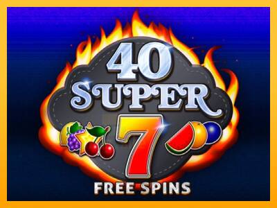 40 Super 7 Free Spins gaming machine for money