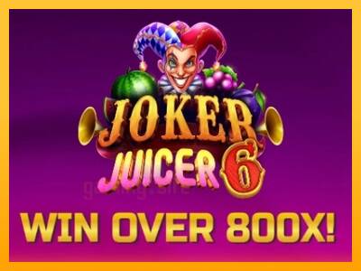 Joker Juicer 6 gaming machine for money