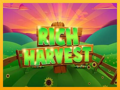 Rich Harvest gaming machine for money