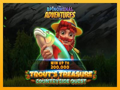 Trouts Treasure Countryside Quest gaming machine for money