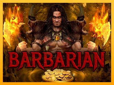 Barbarian gaming machine for money