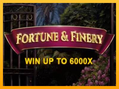 Fortune & Finery gaming machine for money