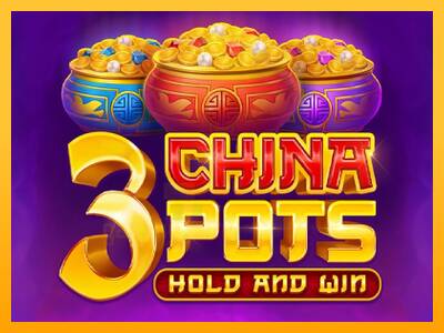 3 China Pots gaming machine for money