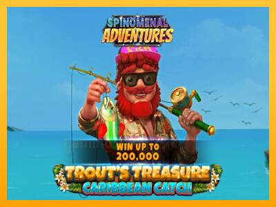 Trouts Treasure Caribbean Catch gaming machine for money