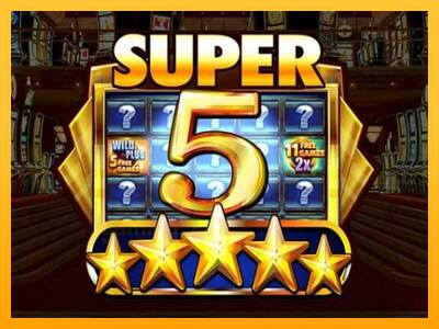 Super 5 Stars gaming machine for money