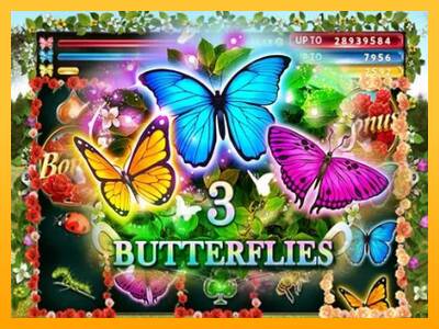 3 Butterflies gaming machine for money