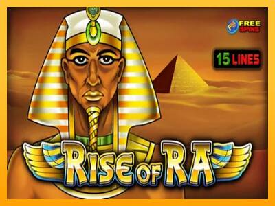 Rise of Ra gaming machine for money