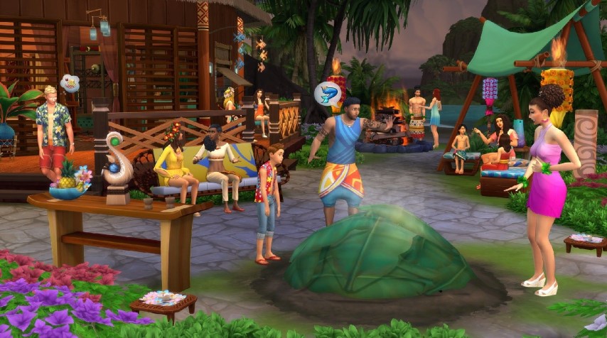 The Sims 4 Island Living image 1